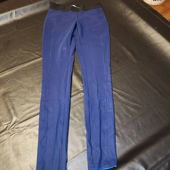 NWT Dorothee Schumacher Womens Blue Seductive‎ Twist Pants 3 Medium - Picture 1 of 5